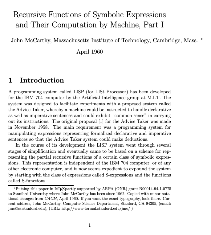 Recursive Functions paper preview
